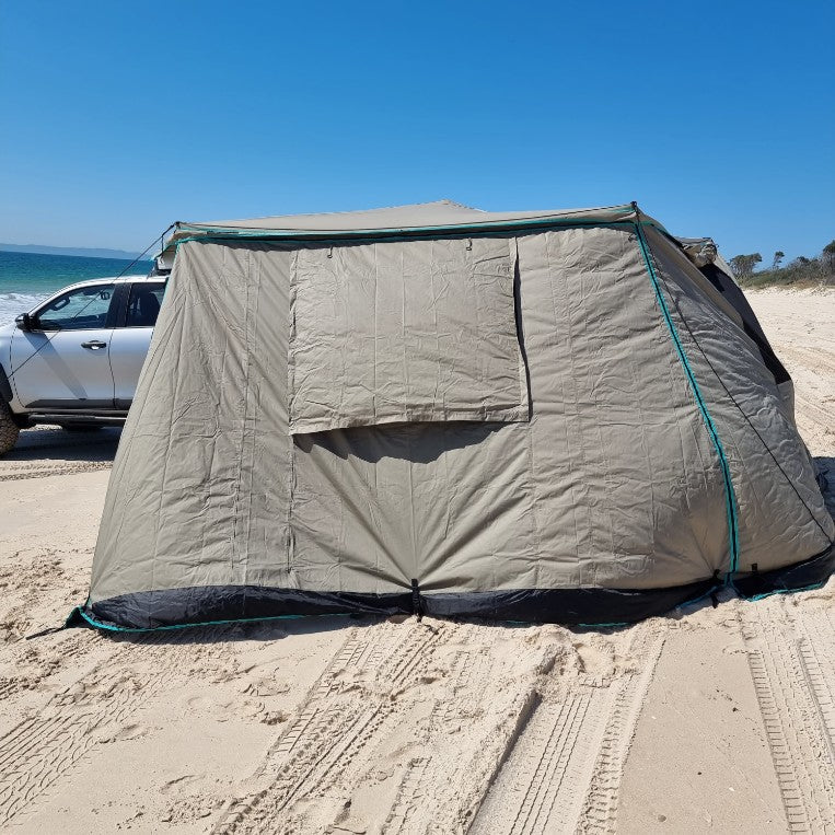 30 Second Wing Awning Wall With Window