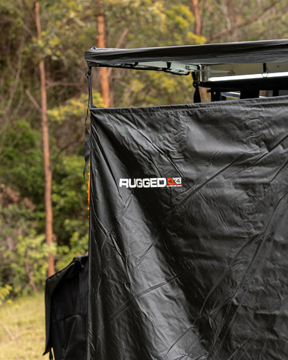 Rugged 4x4 Car Mounted Shower Tent