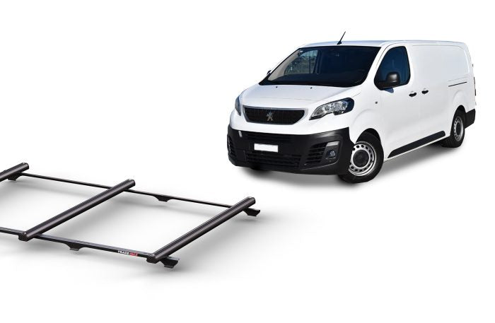 Thumbnail image of Peugeot Expert SWB (2016 - Current) Trademax Crossbars x 3