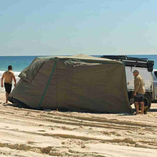 30 Second 2.7m Wing Awning Solid Wall (3SA27027W) – bush2beachawnings