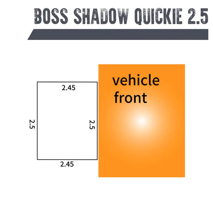 BOSS SHADOW QUICKIE 2.5 AWNING (Pre Order) By Campboss
